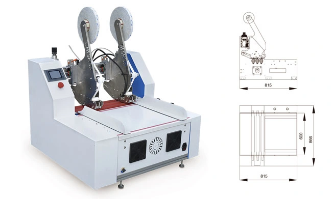 Double Sided Automatic Adhesive Tape Carton Box Sealing Applications Tape Applicator