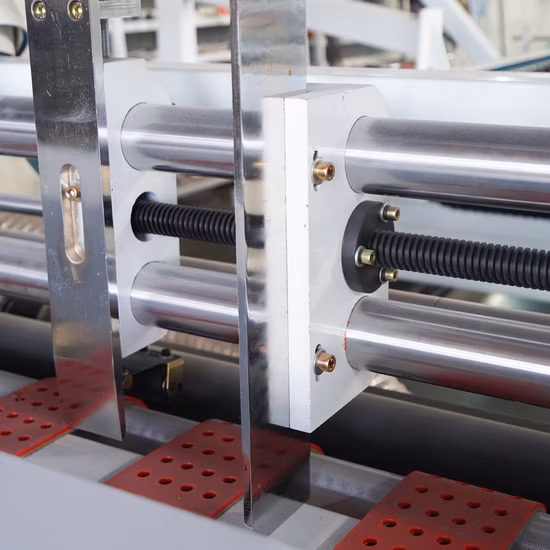 Coladora de pasta automática e máquina de empacotamento para caixa de papelão ondulado